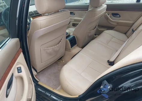 2002 BMW 525Ia из США, поврежденный, VIN WBADT43422GY96596